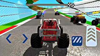Monster Truck Mega Ramp Extreme Racing - Impossible GT Car Stunts Driving Gameplay 251 screenshot 4