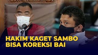 Momen Hakim Kaget Ferdy Sambo Bisa Koreksi Berita Acara Interogasi