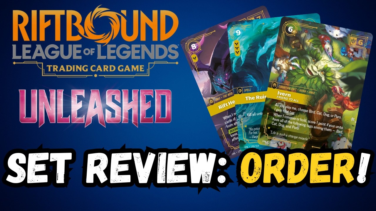 ORDER IS BACK!! | Riftbound: The League of Legends TCG - YouTube