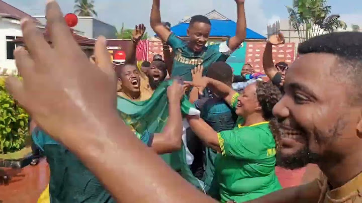 ALI KAMWE AKIONYESHA NAMNA YA GUSA ACHIA TWENDE KWAO HAMASA KUELEKEA YANGA SC VS TP MAZEMBE