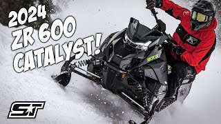 2024 Arctic Cat Catalyst Zr 600 With Atac Precise Trail Performance
