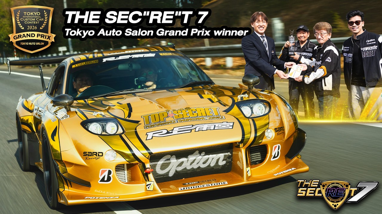 THE SEC"RE"T 7 Tokyo Auto Salon Grand Prix winner...#topsecretthailand #topsecretjapan #reamemiya