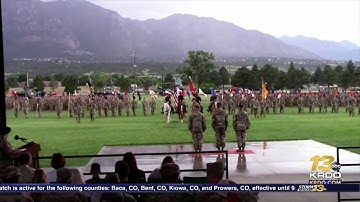 Change of Command for Second Stryker Brigade Combat Team Fourth Infantry Division