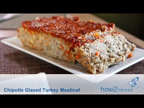 Chipotle Glazed Turkey Meatloaf