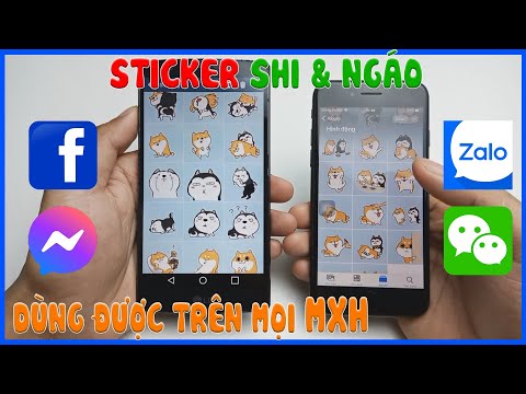 Video Sticker Shi & Ngáo trên Facebook, Zalo, Messenger trên... - youtube