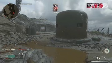 COD WWII - SOLO V2 ROCKET W/WAFFE ON POINTE DU HOC !
