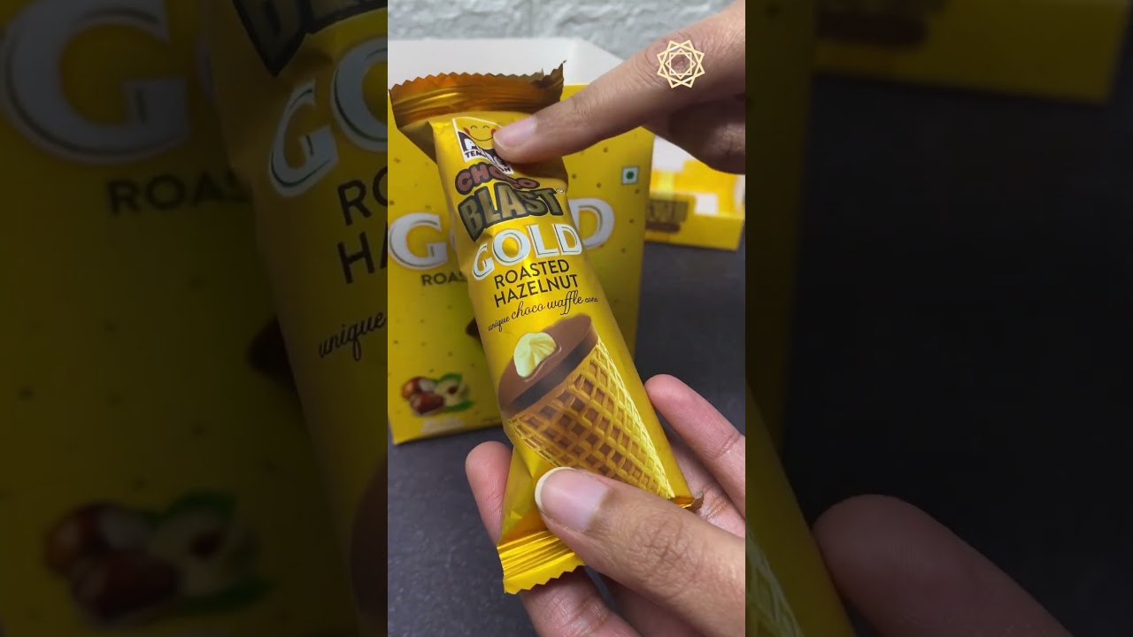 These mini chocolate filled cones are so YUM! 