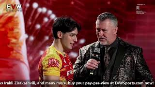 EVW26: Ethan Lovei post match interview