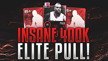 NBA Live Mobile | 91 OVR ELITE PULL! 400k COIN PULL! BEST ELITE PLAYER PACK EVER!