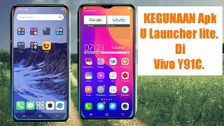 Kegunaan Apk U launcher lite | di Vivo Y91C screenshot 3