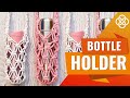 Macrame Bottle Holder DIY | Macrame DIY | Macrame Water Bottle Bag