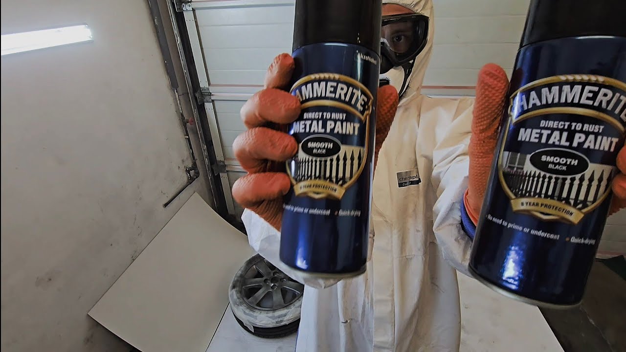 Citroen Czero. I painted my wheels with Hammerite