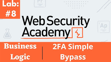2FA Simple Bypass | Web Security Academy (Audio)