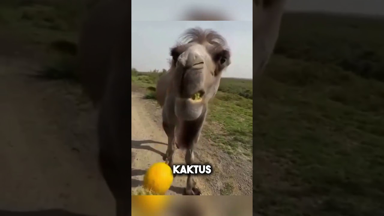 Das KAMEL frisst einen KAKTUS!  - YouTube
