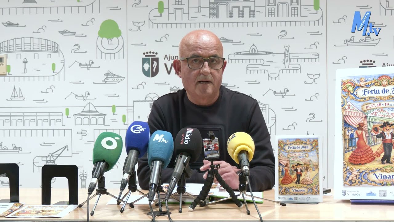 Maestrat Tv - Vinaròs - Presentació de la Fira d'Abril 2026