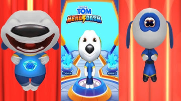 TALKING TOM HERO DASH -- HERO HANK RUNNING IN CLASSIC RUN MIRROR MODE