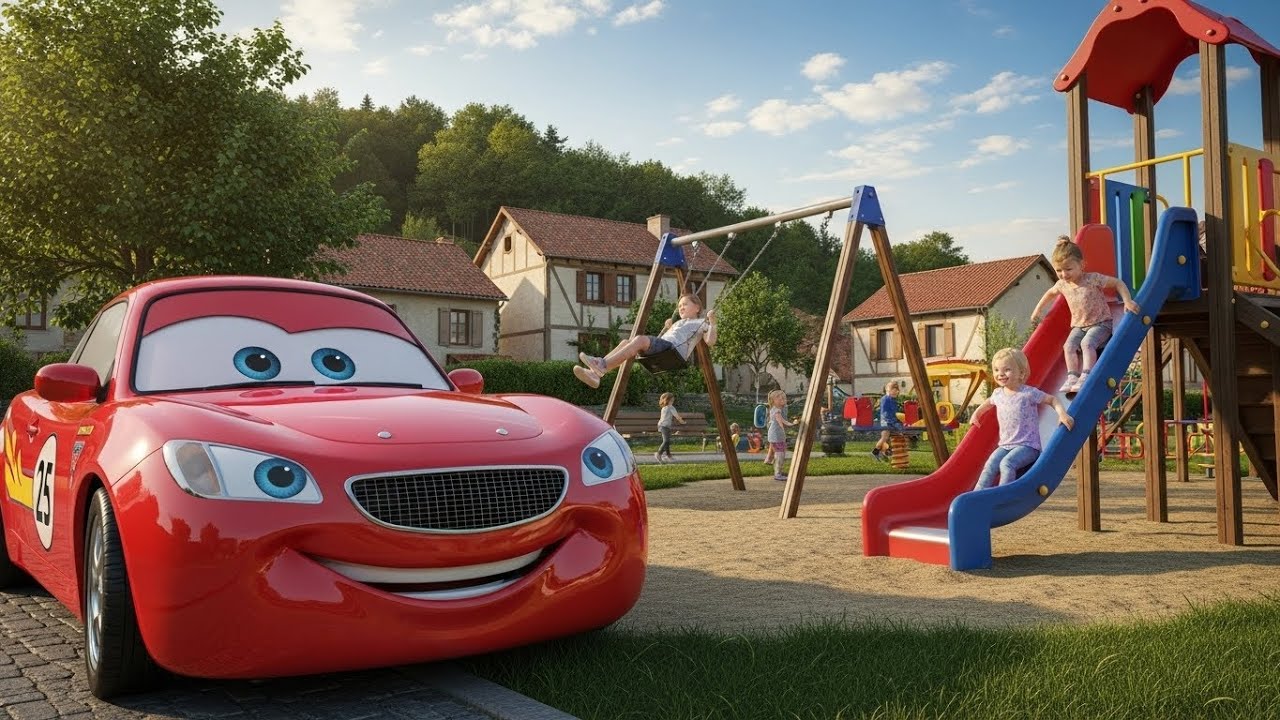 🏎️💨 Racing Car Adventure for Kids | Fun Nursery Rhyme & Cartoon Speed Song 🎶✨