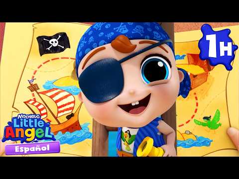 Cuento de piratas con Bebé Juan 🏴‍☠️ Canciones Infantiles con Bebé Juan 🎵 Little Angel Español