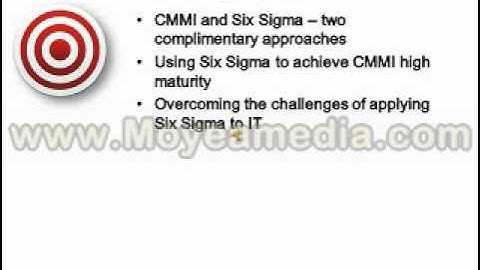 Six Sigma and CMMI