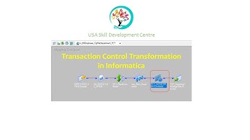 Transaction Control Transformation in Informatica