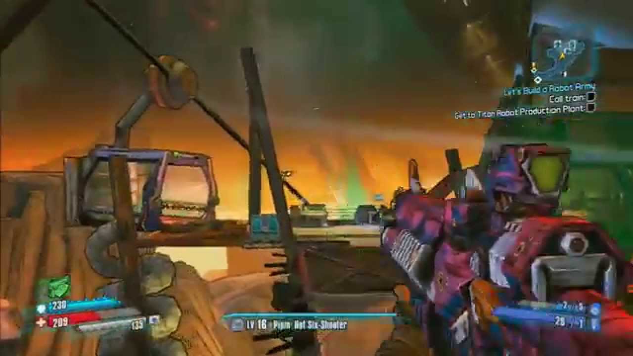 Borderlands The PreSequel : Talking Shotgun "Scavanged Boganella"