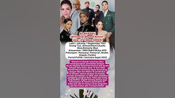 Biodata Lengkap Al Ghazali : Calon Suami Alyssa Daguise⁉️, Maia Estianty Ungkap Fakta Mengejutkan❗