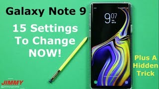 15 Galaxy Note 9 SETTINGS To Change NOW