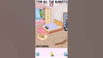 Find all the blankets  😱🤕 | Brainy prankster |  Android X iOS Gameplay #shorts