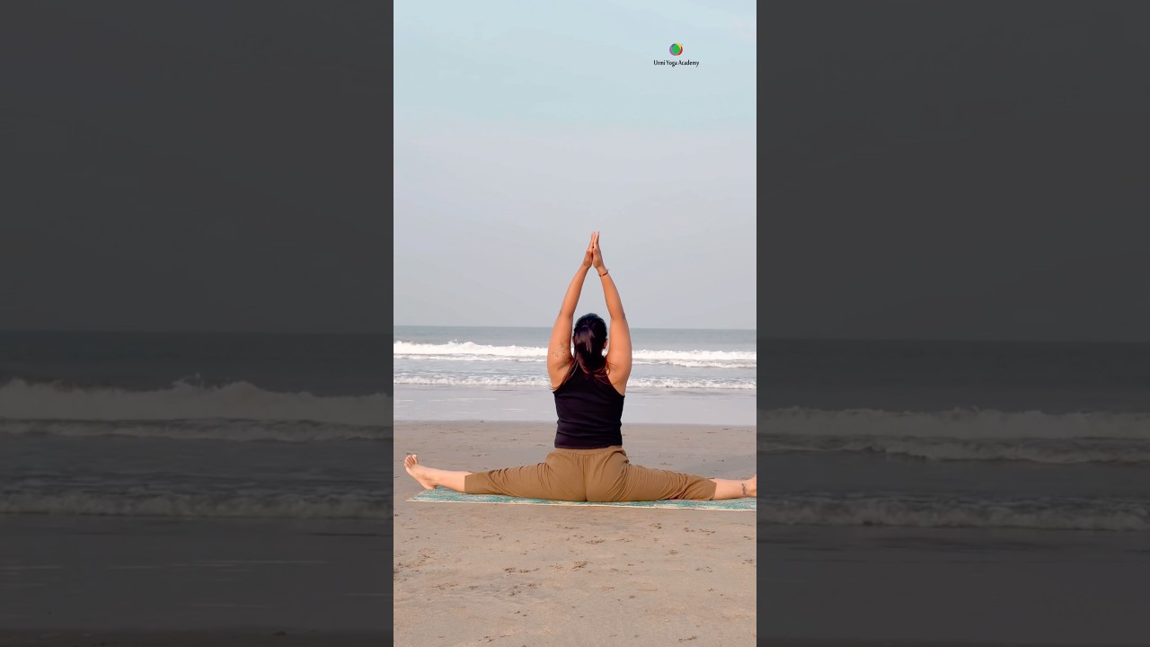 Yoga on the beach  #yogaurmi #yoga #motivation #urmiyogaacademy #shorts #short #shortvideo #ytshorts