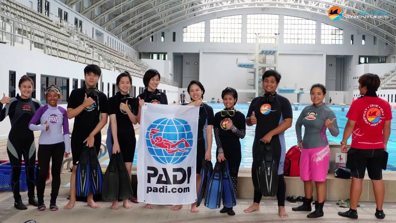 คอร์สเรียนดำน้ำกับนักเรียนไทย