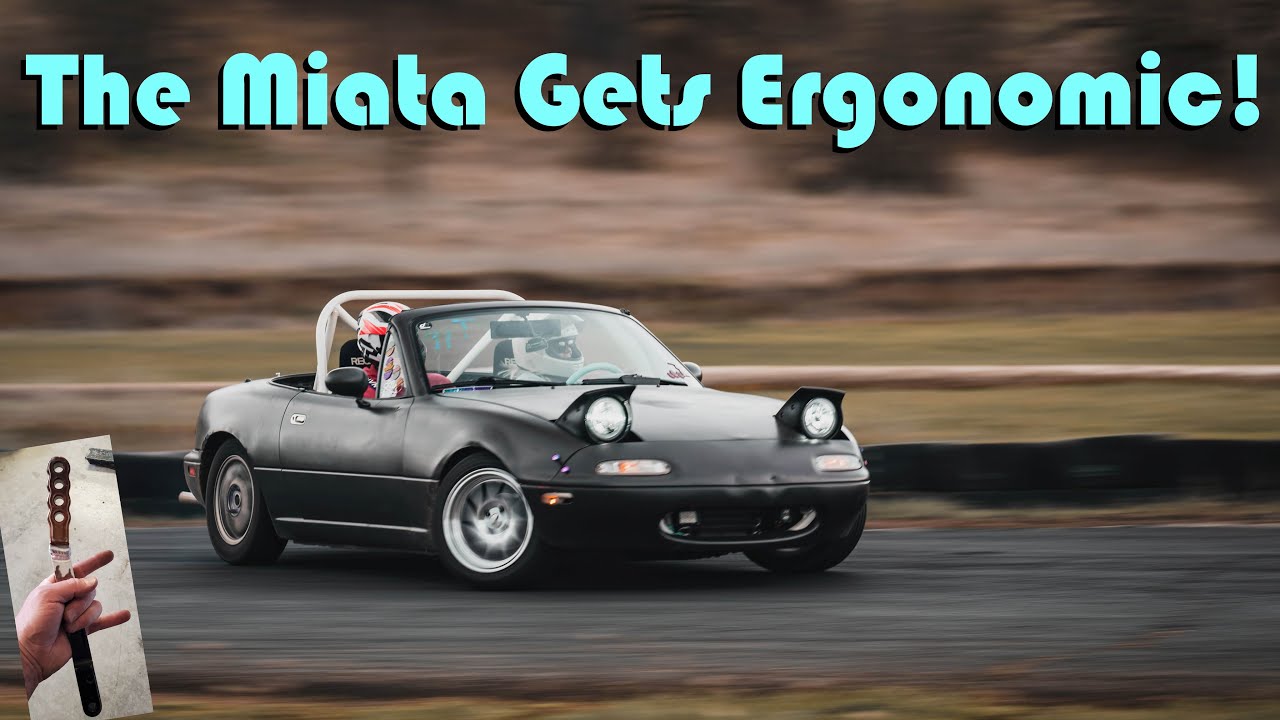 The Miata's Handbrake Gets an Ergonomic Adjustment