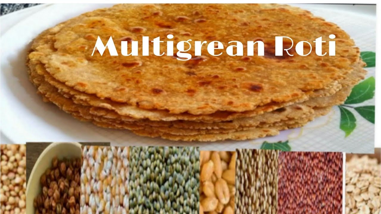 Homemade Multigrean Aata & Multigrean Roti ~ for weight loss.. | Healthy and Tasty channel
