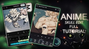 "How to Create Anime Skull Edit Effect Like a Pro"🔥 [ Easy Tutorial ]