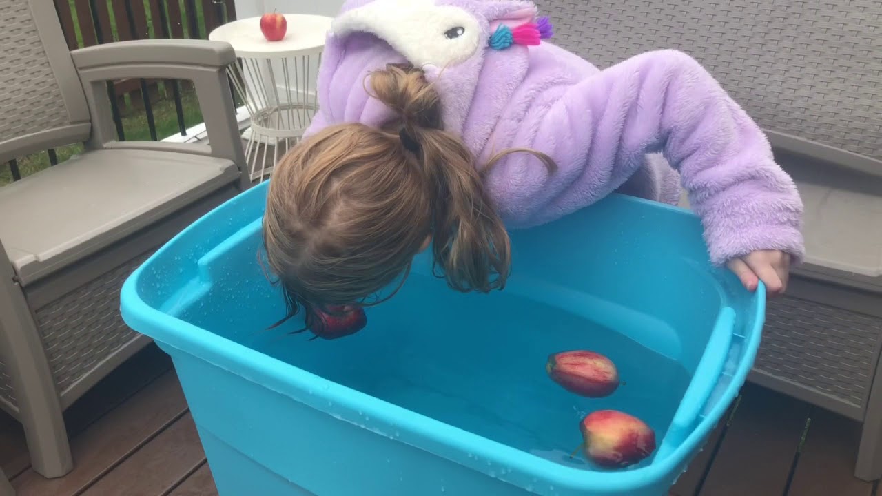 Apple Bobbing Challenge YouTube