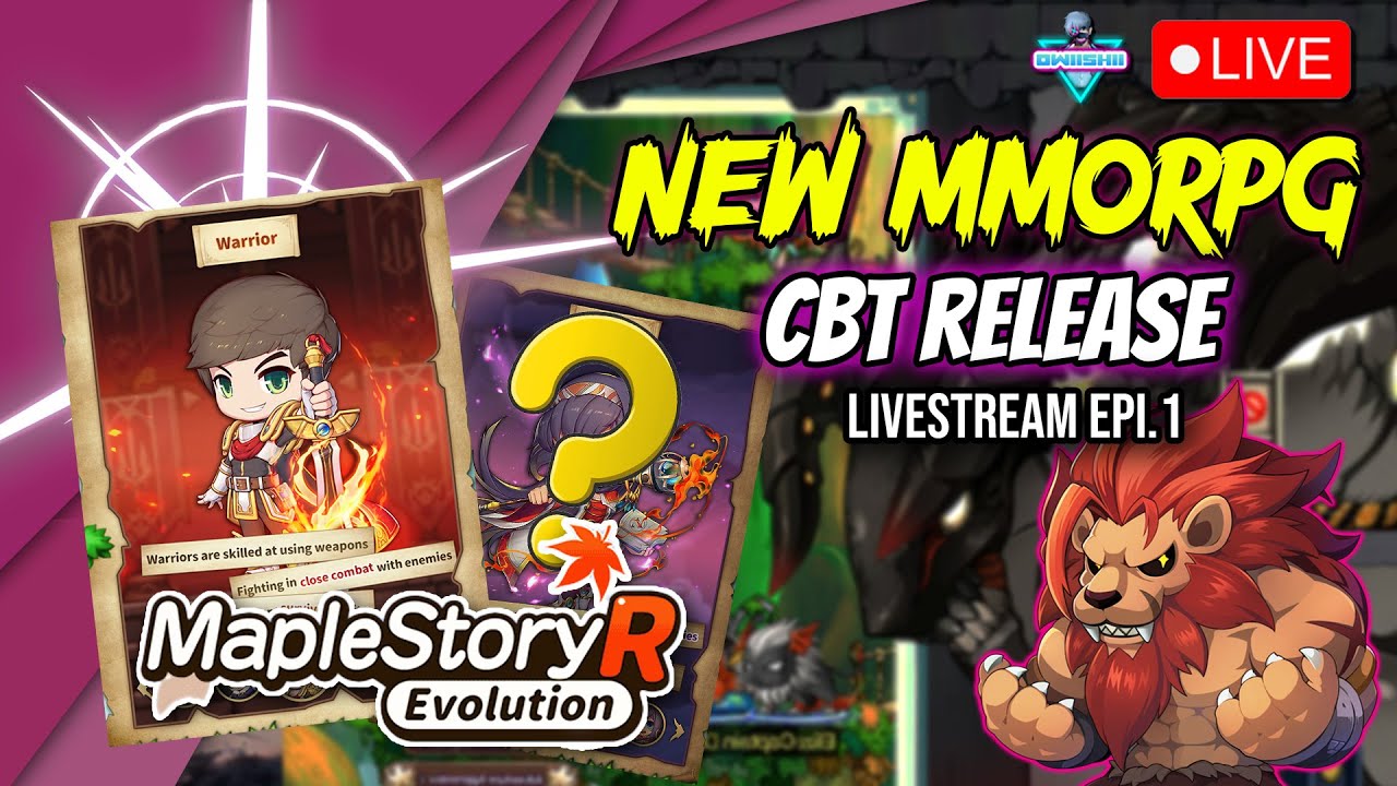 MAPLESTORY R: EVOLUTION - CBT GAMEPLAY. EPI.1 - YouTube
