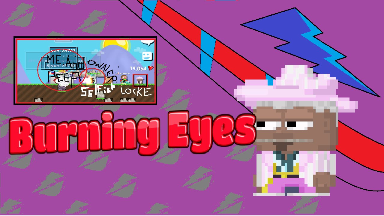 Growtopia - Burning Eyes - YouTube