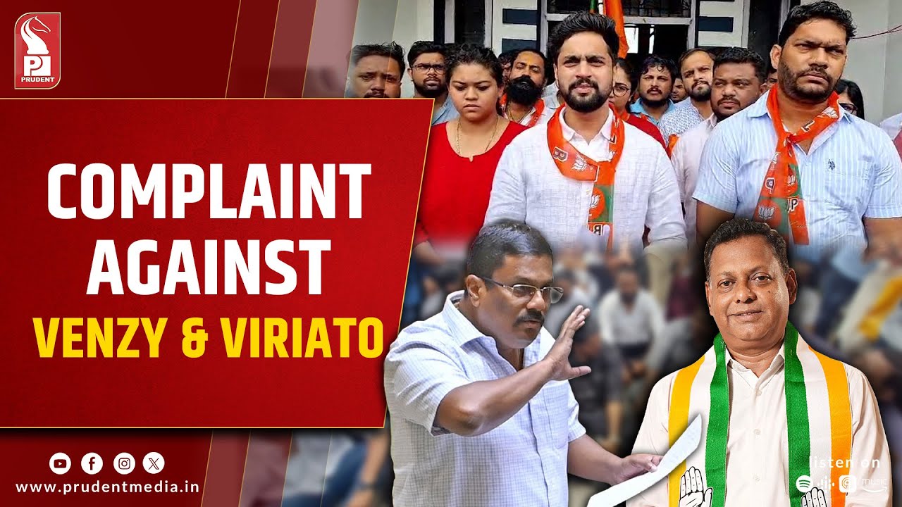 BJYM Files Complaint Against MLA Venzy, MP Viriato for Trespassing BJP Office