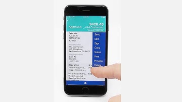 InvoiceASAP Mobile - Copy an estimate to an invoice