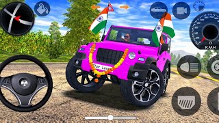 Modified Mahindra Thar Car Games: Indian Cars (Gadi Wala Game) - Car Game Android Gameplay 2026 screenshot 1
