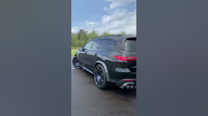 Mercedes Brabus GLS800 based on GLS63 - Exhaust sound SO DEEP
