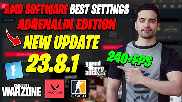 AMD Adrenalin Edition New update 23.8.1 (2023 FOR Best Setting Gaming)