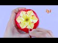 5 beautiful fruit arts  tricks  diy fruit slice cut carve decor design
