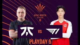 FNATIC VS T1 \/\/ Rainbow Six APAC League 2021 - North Division Stage 1 - Playday #6