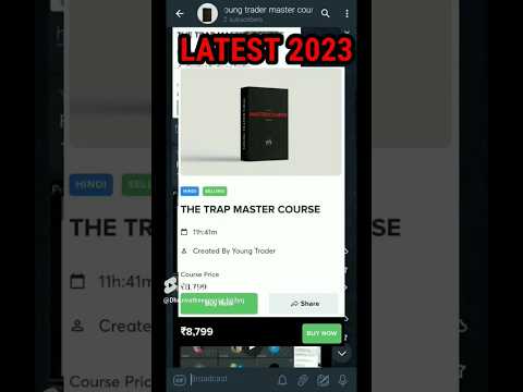 How to download young trader viraj TRAP MASTER latest course at ₹199/-ONLY 🔥#stocmarket #nifty