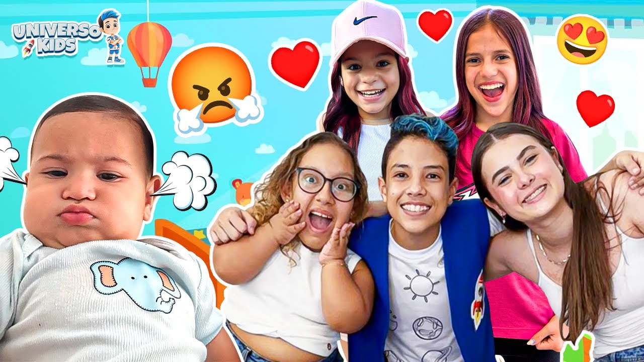 As Melhores Histórias Engraçadas sobre CIÚMES de NOVOS AMIGOS com Baby Heitor e Henrique Cauã