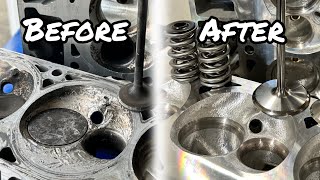 We turn $200 junk LS7 heads into $5000 Ported Race Heads, Corvette 7.0 Engine Rehab Episode 3