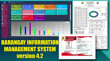 Barangay Information Management System version 4.2