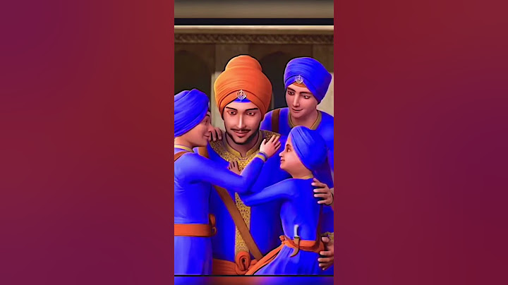 ਚਾਰ ਸਾਹਿਬਜ਼ਾਦੇ, ਦਸਮੇਸ਼ ਪਿਤਾ #charsahibzade #gurugobindsingh