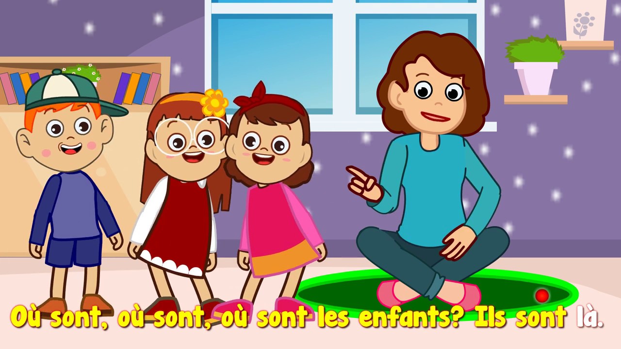 Où est, Où est?! | French pronouns | Lyrics | Practice Verb Etre - YouTube