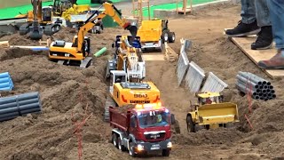 Best of RC Construction site, Excavators & Caterpillars | RC in Germany | Part 1